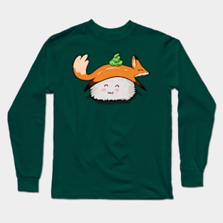 Sushi fox Long Sleeve T-Shirt